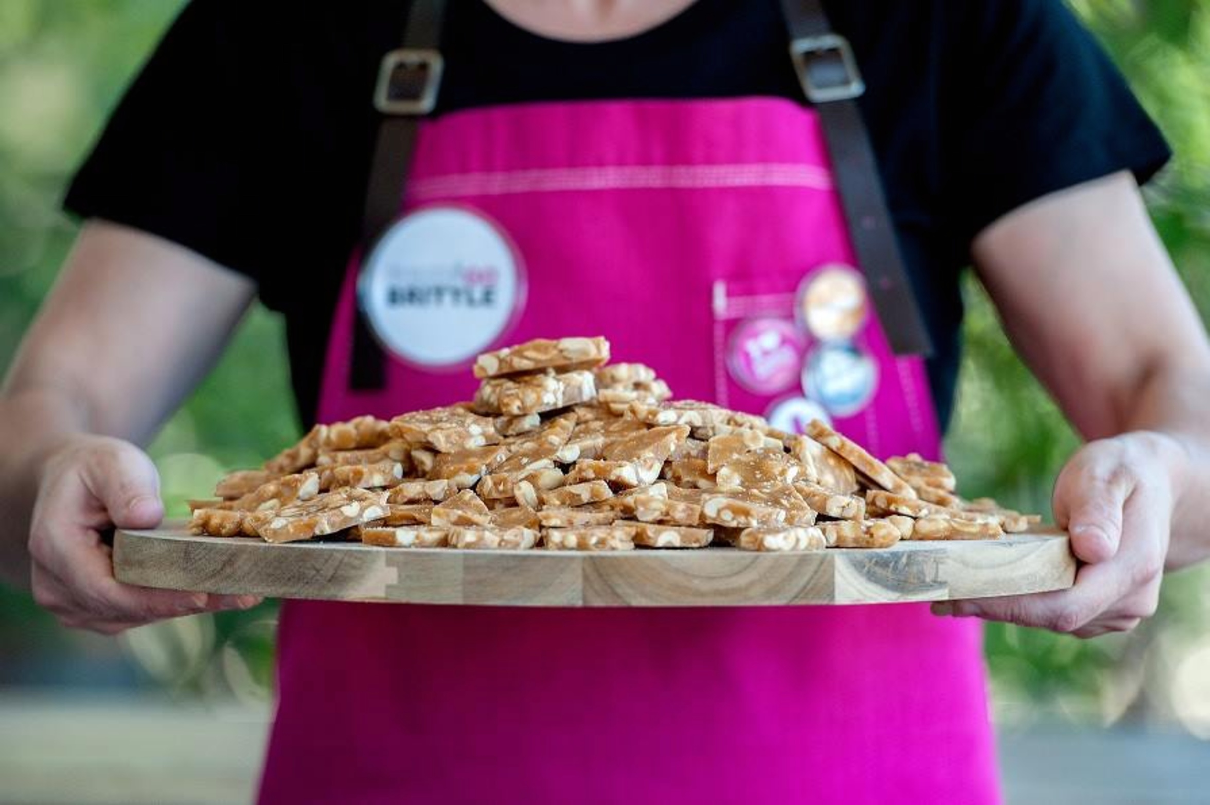 Delicious Bendigo Brittle at Maldon Market